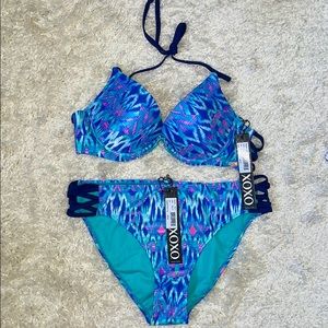 Multi-Color Bikini Set